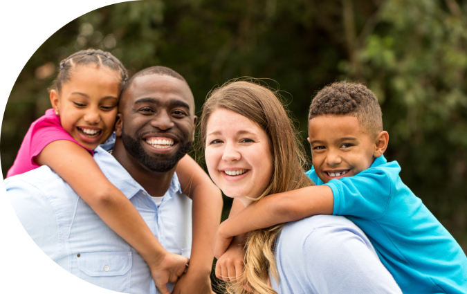 Smiling Family